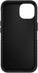 Speck Presidio2 Grip - Non-Slip iPhone 14 / iPhone 13 Case (Black/Black/White)