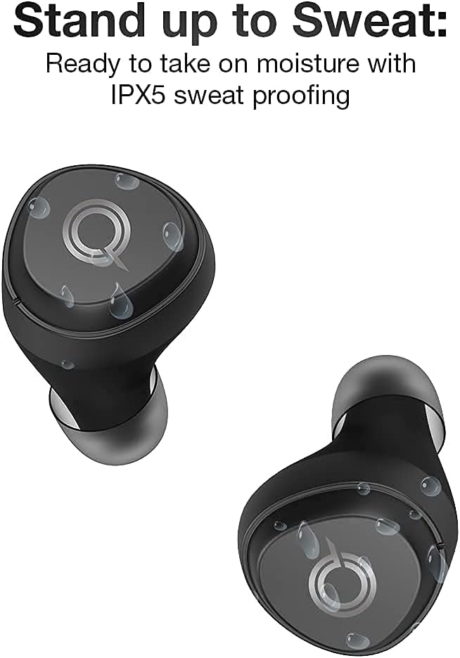 QUIKCELL QAIR MAX True Wireless Earbuds with Charging Case (Wireless Charging CASE) - AG Deals