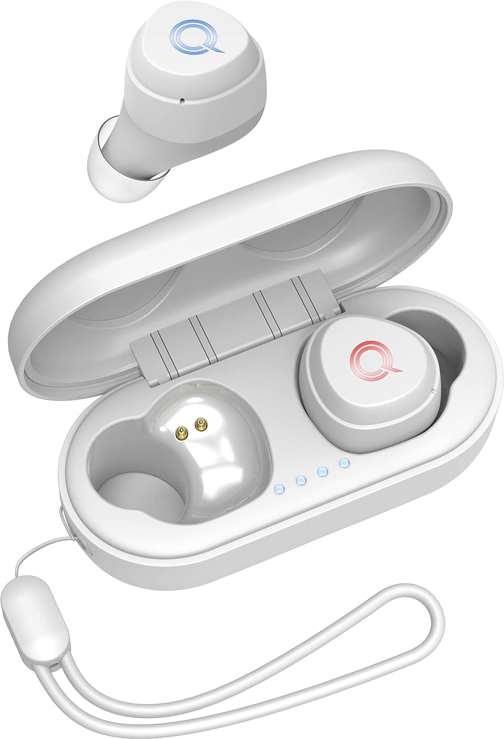 QUIKCELL QAIR Buds True Wireless Earbuds with Charging Case - AG Deals