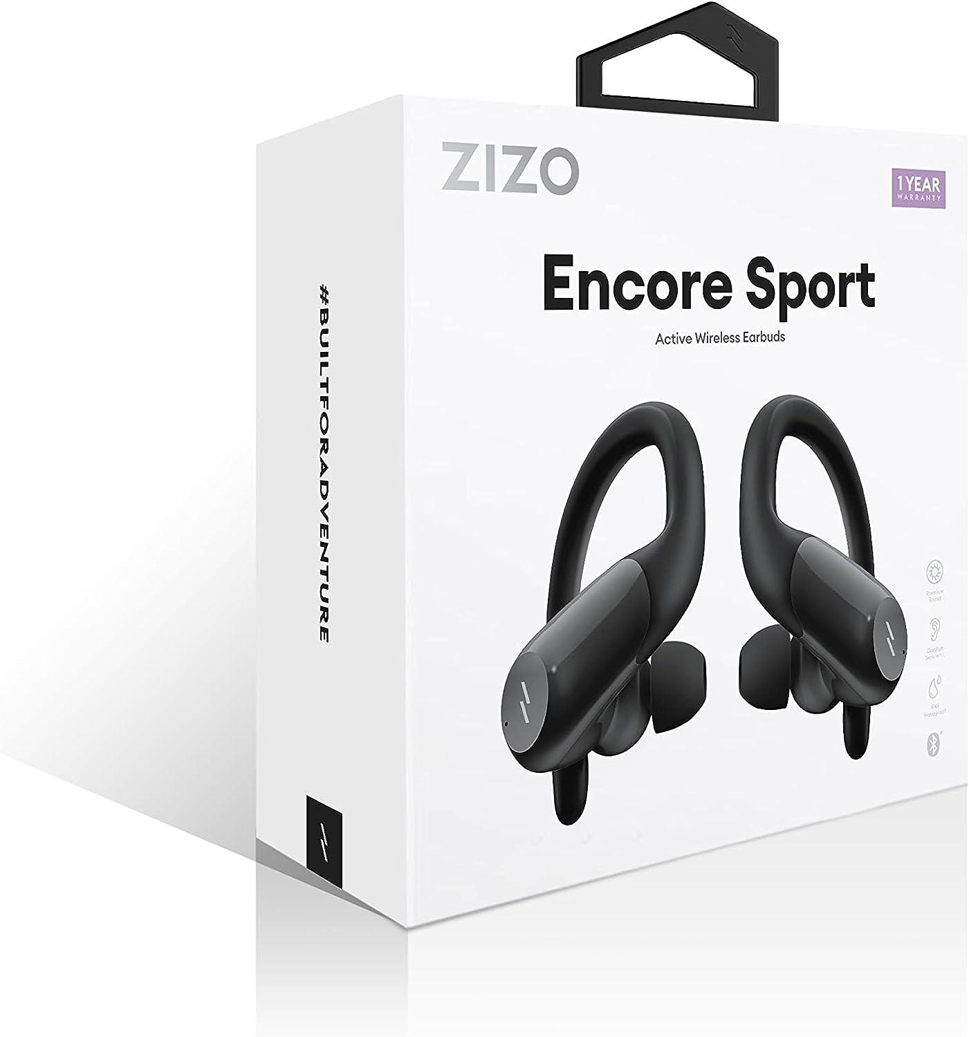 Zizo Encore Sport Active Wireless Earbuds - Black - AG Deals