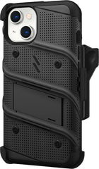 ZIZO Bolt Bundle for iPhone 14 (6.1) Case with Screen Protector Kickstand Holster Lanyard - AG Deals