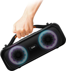 Zizo Roar Z3 Portable LED 40W Speaker - Black - AG Deals