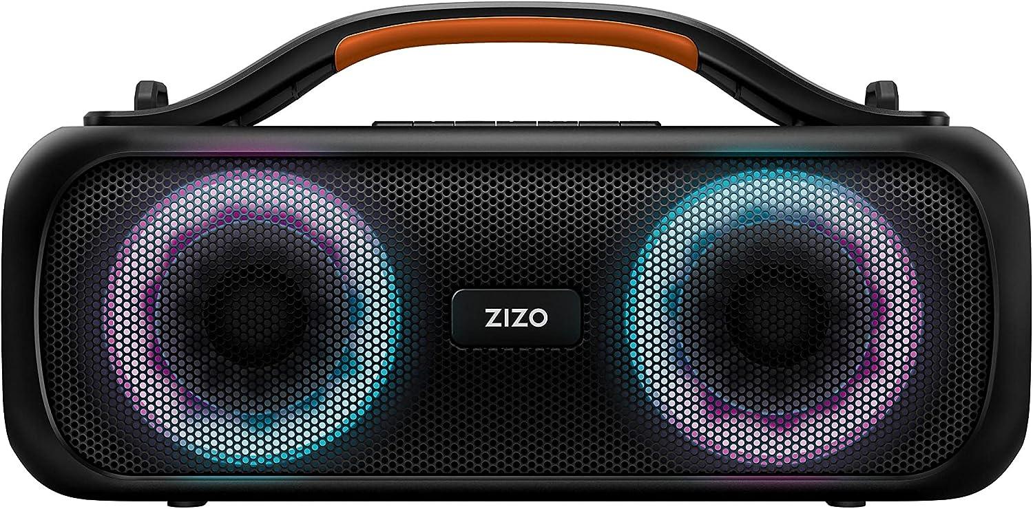 Zizo Roar Z3 Portable LED 40W Speaker - Black - AG Deals