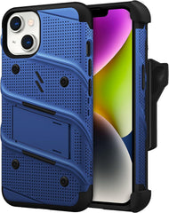 ZIZO Bolt Bundle for iPhone 14 (6.1) Case with Screen Protector Kickstand Holster Lanyard - AG Deals